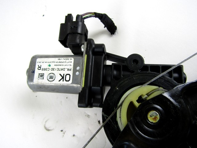 MEHANIZEM DVIGA SPREDNJIH STEKEL  OEM N. 518429500 ORIGINAL REZERVNI DEL FIAT PANDA 319 (DAL 2011) DIESEL LETNIK 2013