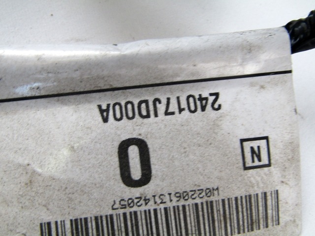 ELEKTRICNA NAPELJAVA OEM N. 24017JD00A ORIGINAL REZERVNI DEL NISSAN QASHQAI J10E (03/2010 - 2013) DIESEL LETNIK 2013