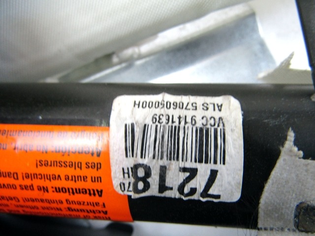 ZRACNA BLAZINA GLAVA DESNA OEM N. 9141639 ORIGINAL REZERVNI DEL VOLVO V70 MK2 285 (2000 - 2007) DIESEL LETNIK 2004