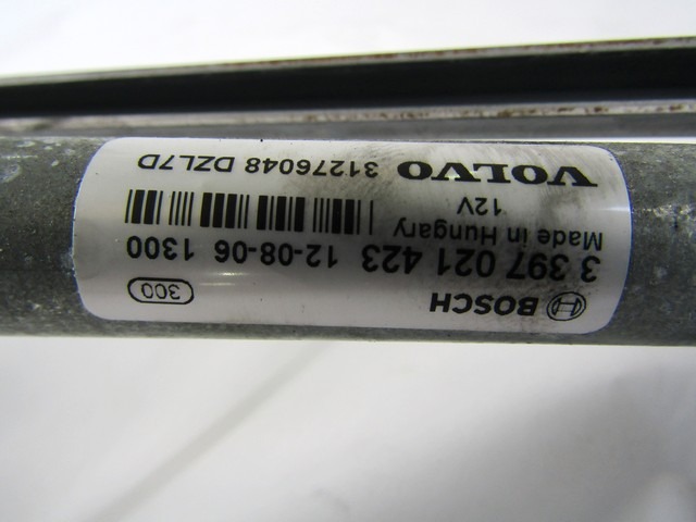 MOTORCEK PREDNJIH BRISALCEV OEM N. 1397220628 ORIGINAL REZERVNI DEL VOLVO V40 MK1 525 526 (2012 - 2016)DIESEL LETNIK 2012