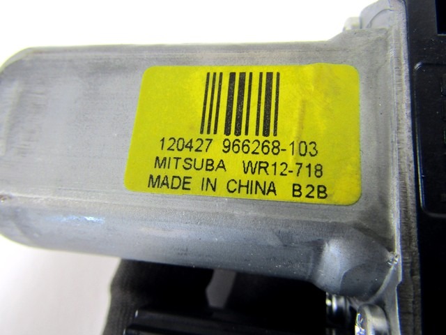 DVIZNI MEHANIZEM SPREDNIH STEKEL  OEM N. 966268-103 ORIGINAL REZERVNI DEL VOLVO V40 MK1 525 526 (2012 - 2016)DIESEL LETNIK 2012