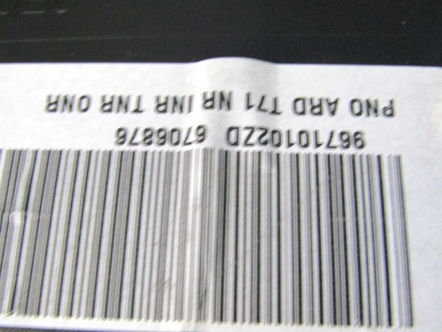 VRATNI PANEL OEM N. PNPDTPG3084ABR5P ORIGINAL REZERVNI DEL PEUGEOT 308 4A 4B 4C 4E 4H MK1 BER/SW/CC (2007 - 2013) DIESEL LETNIK 2011