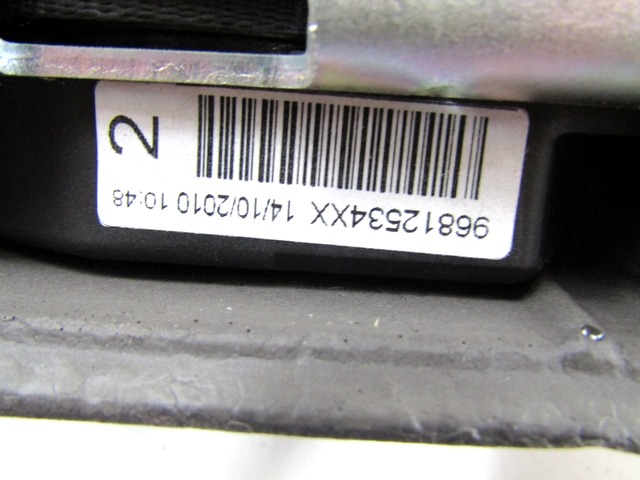 VARNOSTNI PAS OEM N. 96812534XX ORIGINAL REZERVNI DEL PEUGEOT 308 4A 4B 4C 4E 4H MK1 BER/SW/CC (2007 - 2013) DIESEL LETNIK 2011