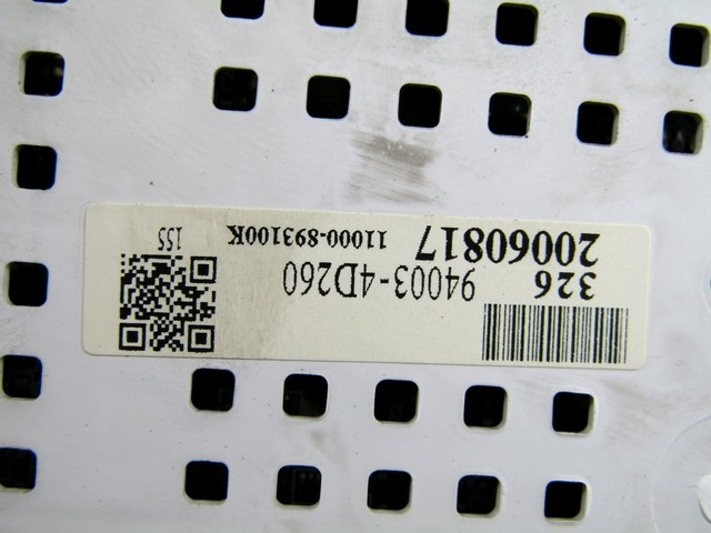 KILOMETER STEVEC OEM N. 940034D260 ORIGINAL REZERVNI DEL KIA CARNIVAL VQ MK2 (2006 - 2014)DIESEL LETNIK 2009