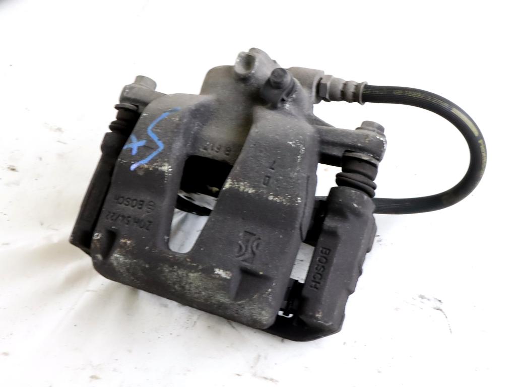 SPREDNJE LEVE ZAVORNE CELJUSTI  OEM N. 93191695 ORIGINAL REZERVNI DEL OPEL CORSA D R S07 (02/2011 - 2014) DIESEL LETNIK 2014