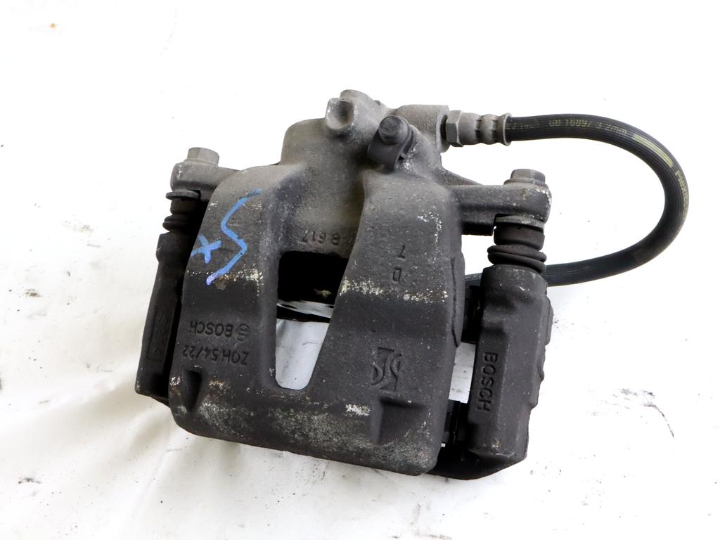 SPREDNJE LEVE ZAVORNE CELJUSTI  OEM N. 93191695 ORIGINAL REZERVNI DEL OPEL CORSA D R S07 (02/2011 - 2014) DIESEL LETNIK 2014