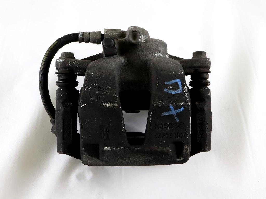 SPREDNJE DESNE ZAVORNE CELJUSTI  OEM N. 93191696 ORIGINAL REZERVNI DEL OPEL CORSA D R S07 (02/2011 - 2014) DIESEL LETNIK 2014