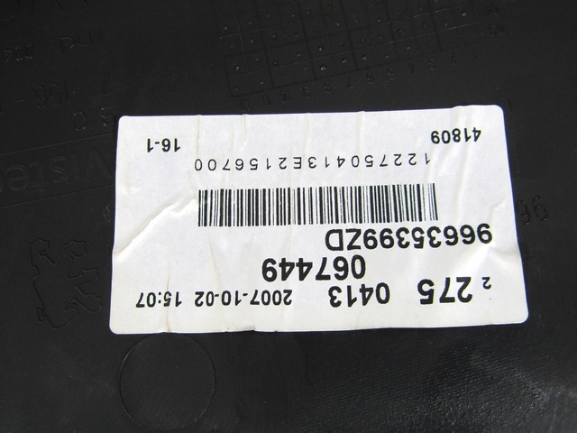 NOTRANJA OBLOGA SPREDNJIH VRAT OEM N. PNASTPG4076CBR4P ORIGINAL REZERVNI DEL PEUGEOT 407 6C 6D 6E BER/SW (2004 - 06/2008) DIESEL LETNIK 2008