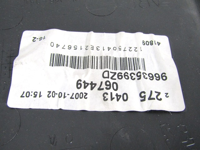 VRATNI PANEL OEM N. PNPSTPG4076CSW5P ORIGINAL REZERVNI DEL PEUGEOT 407 6C 6D 6E BER/SW (2004 - 06/2008) DIESEL LETNIK 2008