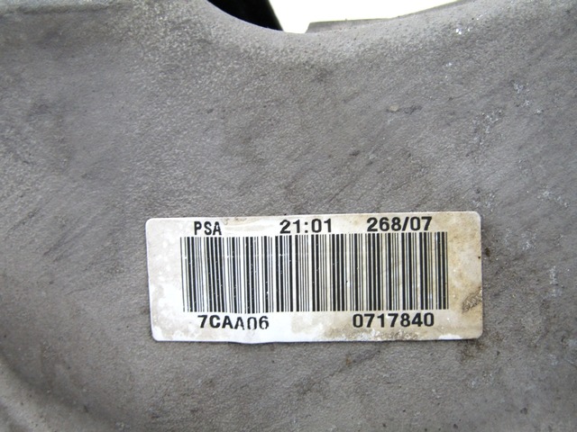 SPREDNJA OS/NOSILEC MOTORJA OEM N. 9661332680 ORIGINAL REZERVNI DEL PEUGEOT 407 6C 6D 6E BER/SW (2004 - 06/2008) DIESEL LETNIK 2008