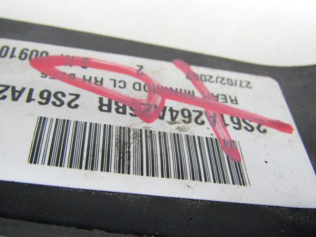 ZUNANJA KLJUKA ZADNJA DESNA VRATA OEM N. 2S61A264A26BR ORIGINAL REZERVNI DEL FORD FIESTA JH JD MK5 R (2005 - 2008) BENZINA LETNIK 2008