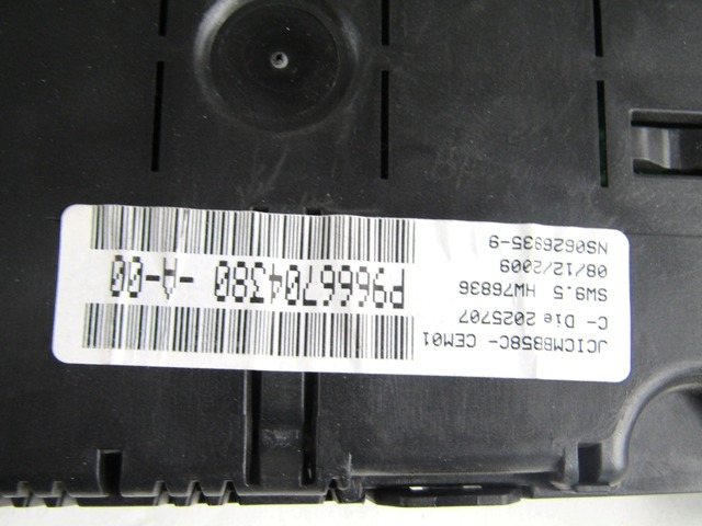 KILOMETER STEVEC OEM N. 9666704380 ORIGINAL REZERVNI DEL CITROEN C4 PICASSO/GRAND PICASSO MK1 (2006 - 08/2013) DIESEL LETNIK 2010