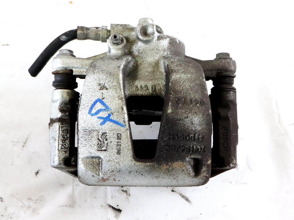 SPREDNJE DESNE ZAVORNE CELJUSTI  OEM N. 93191696 ORIGINAL REZERVNI DEL OPEL CORSA D R S07 (02/2011 - 2014) BENZINA LETNIK 2012