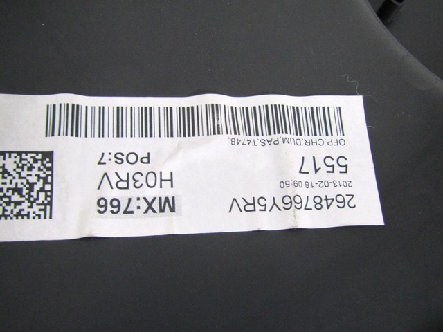 NOTRANJA OBLOGA SPREDNJIH VRAT OEM N. PNADPVLV40525MK1BR5P ORIGINAL REZERVNI DEL VOLVO V40 MK1 525 526 (2012 - 2016)DIESEL LETNIK 2013