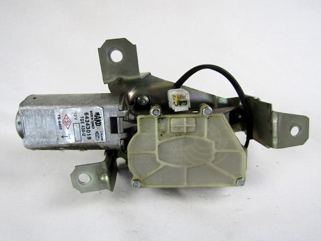 MOTORCEK ZADNJEGA BRISALCA OEM N. 64343019 ORIGINAL REZERVNI DEL FIAT DOBLO 223 MK1 R (2005 - 2009) DIESEL LETNIK 2006