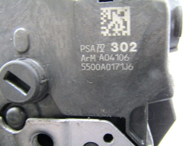 CENTRALNA KLJUCAVNICA ZADJIH LEVIH VRAT OEM N. 9800624080 ORIGINAL REZERVNI DEL PEUGEOT 5008 0U 0E MK1 (2009 - 2013) DIESEL LETNIK 2011