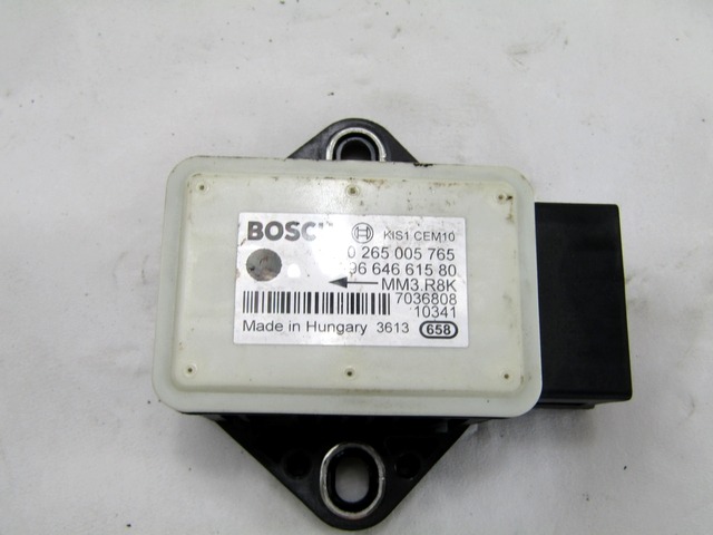 ESP OEM N. 0265005765 9664661580 ORIGINAL REZERVNI DEL PEUGEOT 5008 0U 0E MK1 (2009 - 2013) DIESEL LETNIK 2011