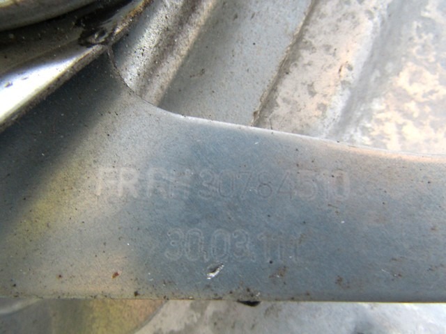 MEHANIZEM VETROBRANSKEGA STEKLA PREDNJIH VRAT OEM N. 30784510 ORIGINAL REZERVNI DEL VOLVO C30 533 (2006 - 2012)DIESEL LETNIK 2011