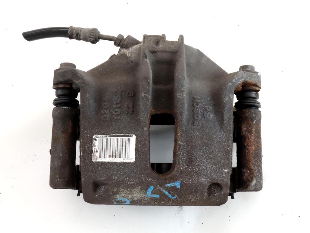 SPREDNJE DESNE ZAVORNE CELJUSTI  OEM N. 9683840180 ORIGINAL REZERVNI DEL PEUGEOT 207 / 207 CC R WA WC WD WK (05/2009 - 2015) BENZINA LETNIK 2012