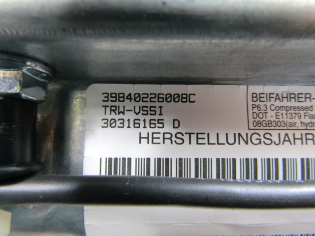 KIT AIRBAG KOMPLET OEM N. 17176 KIT AIRBAG COMPLETO ORIGINAL REZERVNI DEL BMW X5 E53 (1999 - 2003)BENZINA LETNIK 2001