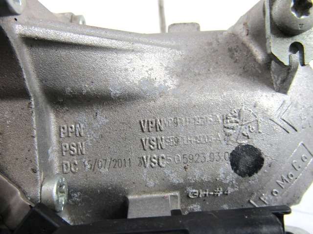 EGR VENTIL/IZMENJALNIK OEM N. 9800125180 ORIGINAL REZERVNI DEL CITROEN C3 MK2 SC (2009 - 2016) DIESEL LETNIK 2011