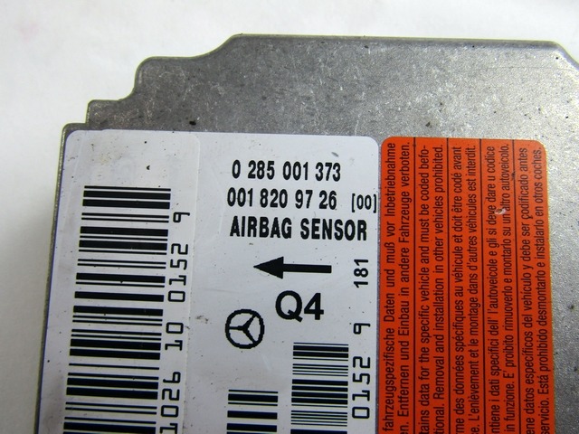 KIT AIRBAG KOMPLET OEM N. 14820 KIT AIRBAG COMPLETO ORIGINAL REZERVNI DEL MERCEDES CLASSE C W203 BER/SW (2000 - 2007) DIESEL LETNIK 2001