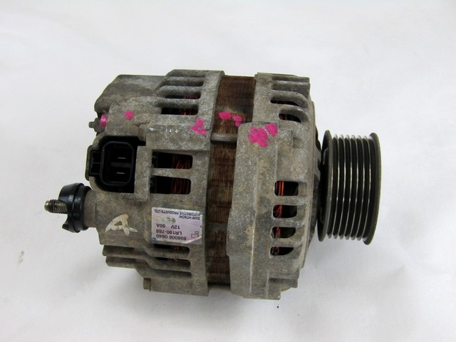 ALTERNATOR OEM N. 8980060840 ORIGINAL REZERVNI DEL ISUZU D-MAX TFR TFS MK1 (2003 - 2008) DIESEL LETNIK 2010