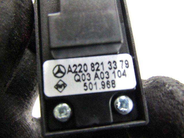 STIKALO ELEKTRICNEGA DVIGA STEKEL OEM N. A2208213379 ORIGINAL REZERVNI DEL MERCEDES CLASSE S W220 (1998 - 2006)DIESEL LETNIK 2004