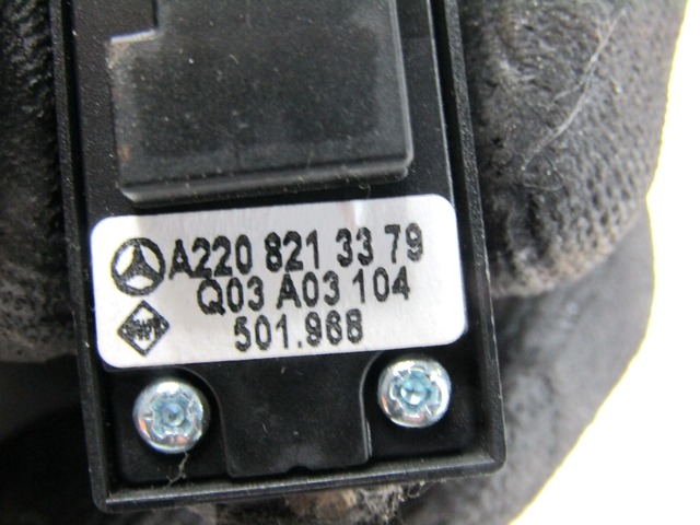 STIKALO ELEKTRICNEGA DVIGA STEKEL OEM N. A2208213379 ORIGINAL REZERVNI DEL MERCEDES CLASSE S W220 (1998 - 2006)DIESEL LETNIK 2004