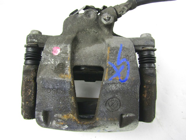 SPREDNJE LEVE ZAVORNE CELJUSTI  OEM N. 77364646 ORIGINAL REZERVNI DEL FIAT BRAVO 198 (02/2007 - 2010) BENZINA/GPL LETNIK 2009