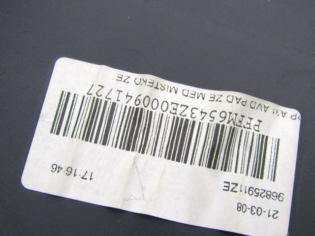 NOTRANJA OBLOGA SPREDNJIH VRAT OEM N. PNADTCTC3MK1RBR5P ORIGINAL REZERVNI DEL CITROEN C3 / PLURIEL MK1R (09/2005 - 11/2010) BENZINA LETNIK 2008