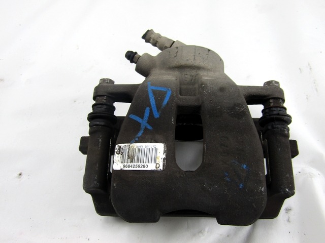 SPREDNJE DESNE ZAVORNE CELJUSTI  OEM N. 9684259280 ORIGINAL REZERVNI DEL CITROEN C3 / PLURIEL MK1R (09/2005 - 11/2010) BENZINA LETNIK 2008