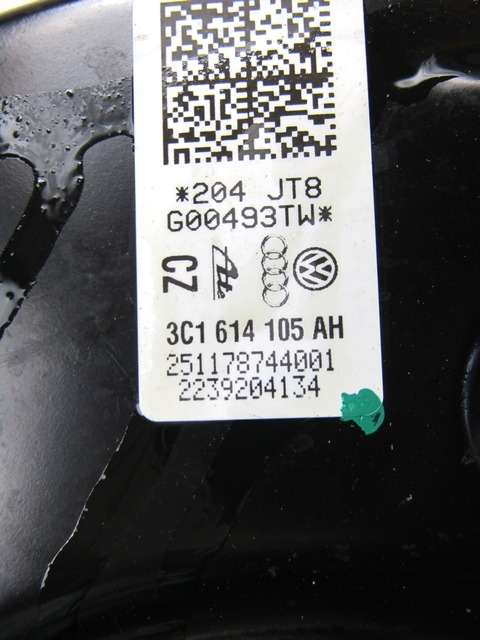 SERVO OJACEVALNIK ZAVOR S PUMPO OEM N. 3C1614105AH ORIGINAL REZERVNI DEL VOLKSWAGEN TIGUAN 5N MK1 (2007 - 2011)DIESEL LETNIK 2009