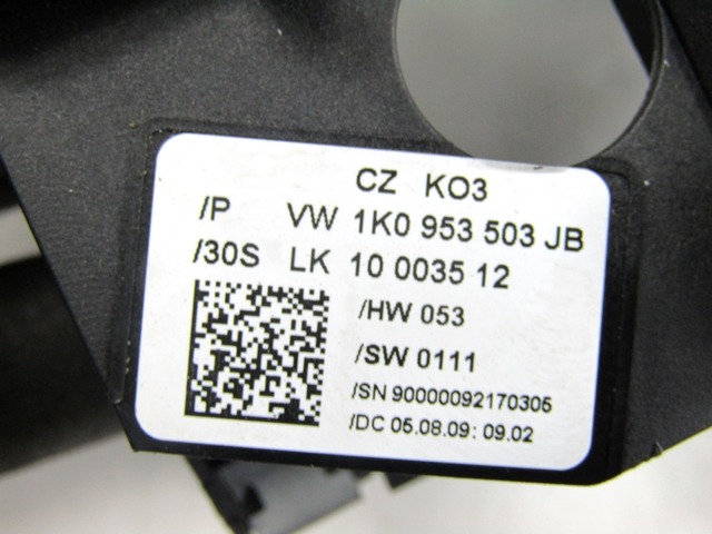 KRMILO SMERNIKI OEM N. 23179 DEVIOLUCI DOPPIO ORIGINAL REZERVNI DEL VOLKSWAGEN TIGUAN 5N MK1 (2007 - 2011)DIESEL LETNIK 2009