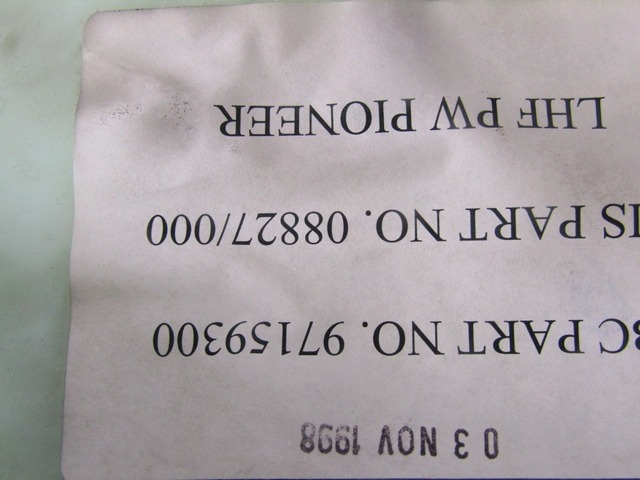 NOTRANJA OBLOGA SPREDNJIH VRAT OEM N. PNASTOPFRONTERABU99SV3P ORIGINAL REZERVNI DEL OPEL FRONTERA B U99 (1998 - 2004) DIESEL LETNIK 1999