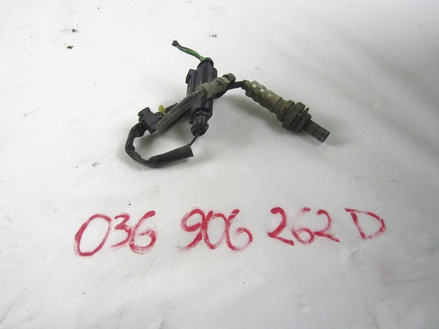 SONDA LAMBDA  OEM N. 036906262D ORIGINAL REZERVNI DEL VOLKSWAGEN POLO 6R1 6C1 (06/2009 - 02/2014) BENZINA LETNIK 2011