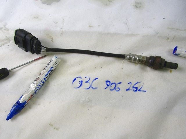 SONDA LAMBDA  OEM N. 03C906262 ORIGINAL REZERVNI DEL VOLKSWAGEN POLO 6R1 6C1 (06/2009 - 02/2014) BENZINA LETNIK 2013