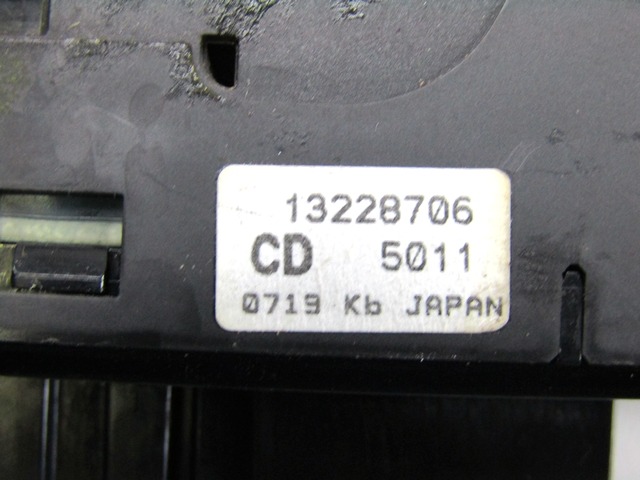 STIKALO ELEKTRICNEGA DVIGA STEKEL OEM N. 13228706 ORIGINAL REZERVNI DEL OPEL ASTRA H A04 L48 L08 L35 L67 R 5P/3P/SW (2007 - 2010) BENZINA LETNIK 2009