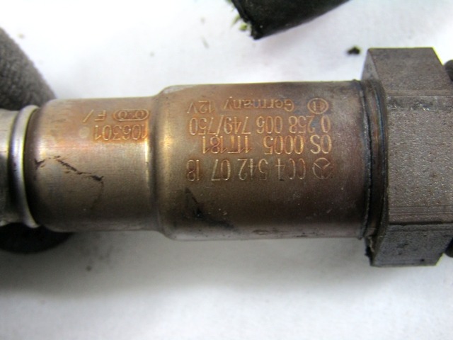 SONDA LAMBDA  OEM N. 45420718 ORIGINAL REZERVNI DEL MERCEDES CLASSE A W169 5P C169 3P R (05/2008 - 2012) BENZINA LETNIK 2011