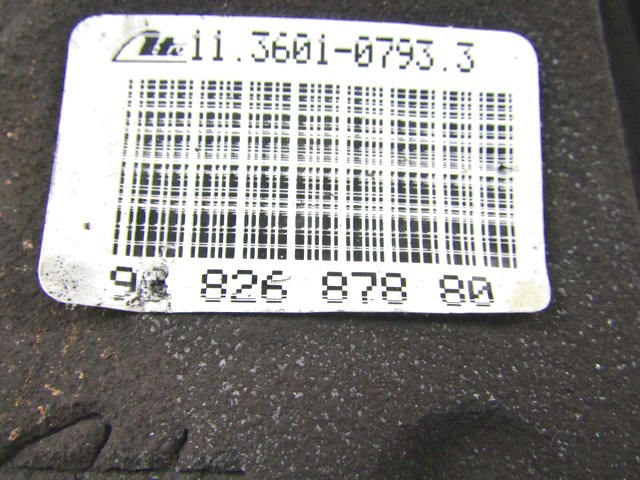 SPREDNJE LEVE ZAVORNE CELJUSTI  OEM N. 9682687880 ORIGINAL REZERVNI DEL CITROEN C4 PICASSO/GRAND PICASSO MK1 (2006 - 08/2013) DIESEL LETNIK 2007