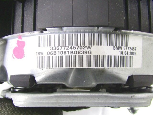 KIT AIRBAG KOMPLET OEM N. 58283 KIT AIRBAG COMPLETO ORIGINAL REZERVNI DEL BMW SERIE 1 BER/COUPE/CABRIO E81/E82/E87/E88 (2003 - 2007) DIESEL LETNIK 2006