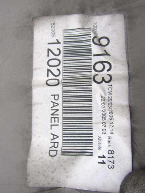 VRATNI PANEL OEM N. PNPDTRNMODUSFJP0MV5P ORIGINAL REZERVNI DEL RENAULT MODUS F/JP0 (2004 - 2008) BENZINA LETNIK 2005