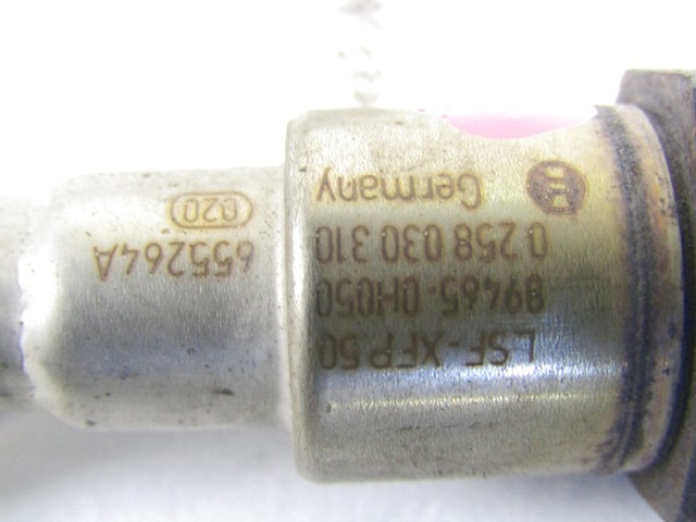 SONDA LAMBDA  OEM N. 89465-0H050 ORIGINAL REZERVNI DEL CITROEN C1 (2014 - 2021) BENZINA LETNIK 2016