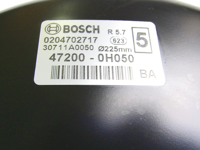 SERVO OJACEVALNIK ZAVOR S PUMPO OEM N. 47200-0H050 ORIGINAL REZERVNI DEL TOYOTA AYGO B1 R (2009 - 02/2012) BENZINA LETNIK 2011