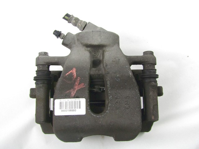 SPREDNJE DESNE ZAVORNE CELJUSTI  OEM N. 9650198880 ORIGINAL REZERVNI DEL CITROEN C3 / PLURIEL MK1 (2002 - 09/2005) BENZINA LETNIK 2005