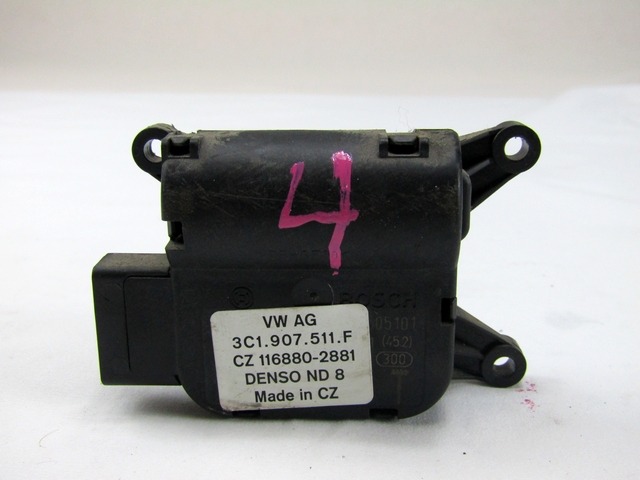 MOTORCEK OGREVANJA OEM N. 3C1907511F ORIGINAL REZERVNI DEL VOLKSWAGEN GOLF VI 5K1 517 AJ5 MK6 (2008-2012) BENZINA LETNIK 2010