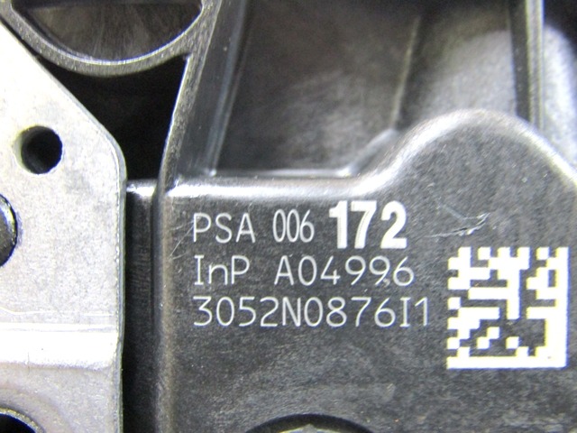 CENTRALNO ZAKLEPANJE ZADNJIH DESNIH VRAT OEM N. 9800617280 ORIGINAL REZERVNI DEL PEUGEOT 308 4A 4B 4C 4E 4H MK1 BER/SW/CC (2007 - 2013) DIESEL LETNIK 2012