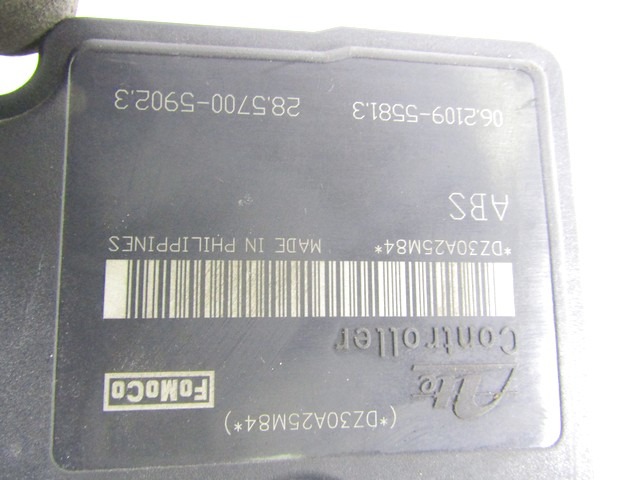 ABS AGREGAT S PUMPO OEM N. 8V512M110AD ORIGINAL REZERVNI DEL FORD FIESTA CB1 CNN MK6 (09/2008 - 11/2012) BENZINA/GPL LETNIK 2010