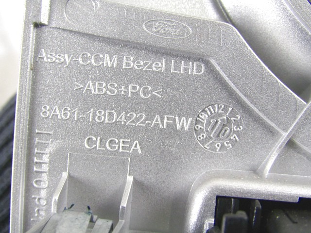 ARMATURNA PLO?CA OEM N. 8A61-18D422-AFW ORIGINAL REZERVNI DEL FORD FIESTA CB1 CNN MK6 (09/2008 - 11/2012) BENZINA/GPL LETNIK 2010