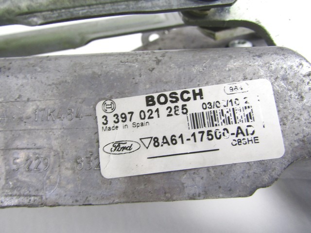 MOTORCEK PREDNJIH BRISALCEV OEM N. 8A61-17500-AD ORIGINAL REZERVNI DEL FORD FIESTA CB1 CNN MK6 (09/2008 - 11/2012) BENZINA/GPL LETNIK 2010